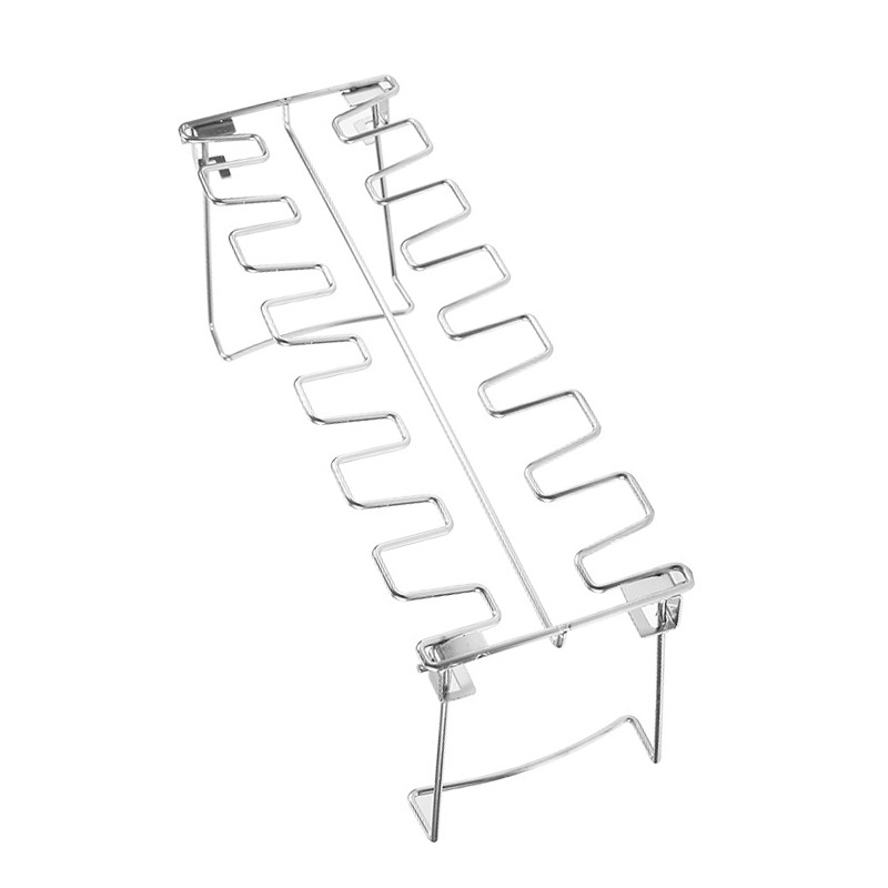 Hogar portátil transfronterizo acero inoxidable plegable pollo pierna rack hogar horno barbacoa placa barbacoa rack barbacoa herramienta