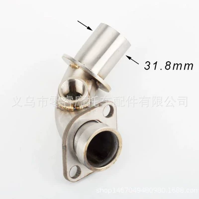 Exhaust Pipe Front Section: Motorcycle exhaust pipe
