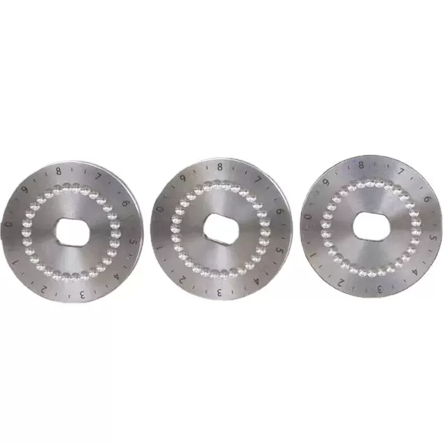 磨豆机配件调节片12格24格30格可订制多功能专用精钢便携器具