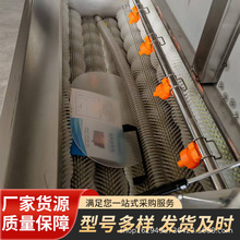 跨境源头厂家全自动毛刷机 毛刷式清洗设备土豆去皮机去泥毛刷机