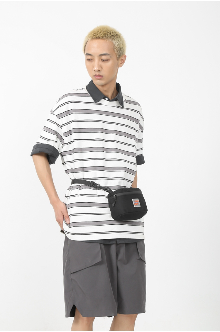 Trendy brand mini crossbody bag for men, 2025 new style backpack, trendy small bag for men, light and simple single-shoulder bag, casual crossbody bag undefined