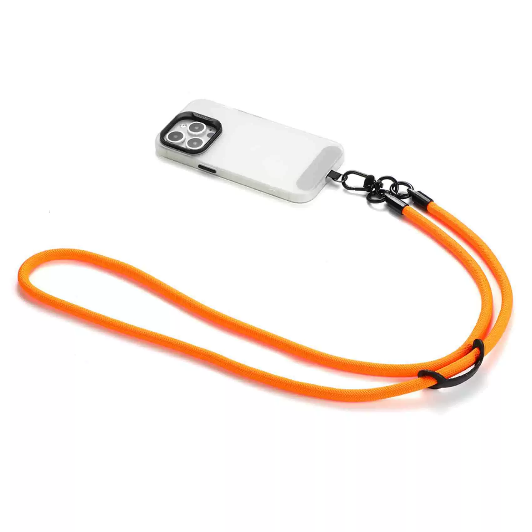 Ремешок для мобильного телефона, модный и универсальный, уличный ремешок через плечо, толстый ремешок с защитой от потери на запястье, ремешок на запястье