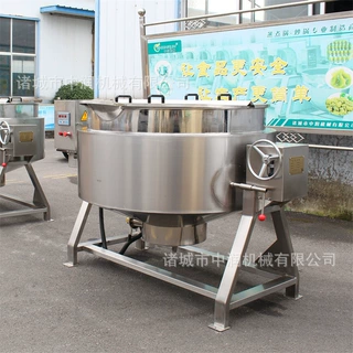 煮草药熬汁锅 中草药煮药机 中润 全自动大型熬煮设备
