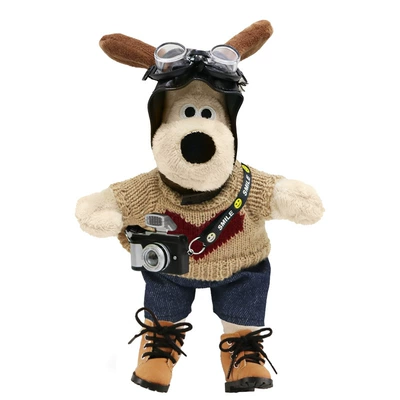 300 Cartoon Haver Big Dog — Car ornaments - khakis-love-sweater-handdog-wear-shoes-flash-camera-1