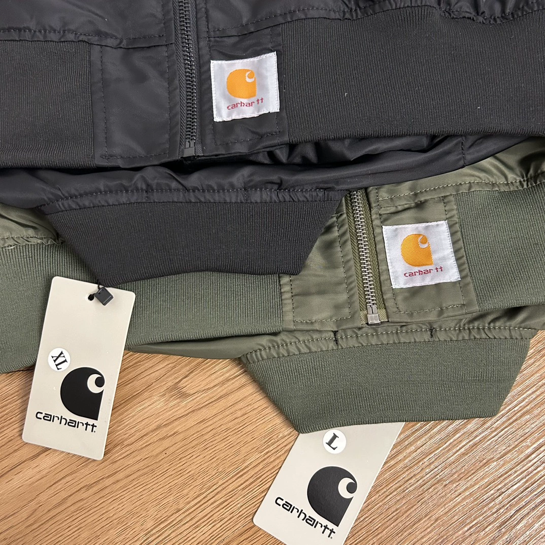 Кросс-граница Куртка Baseball с кархартовским дизайном Detroit Santya Flying Service Zipper Pocket