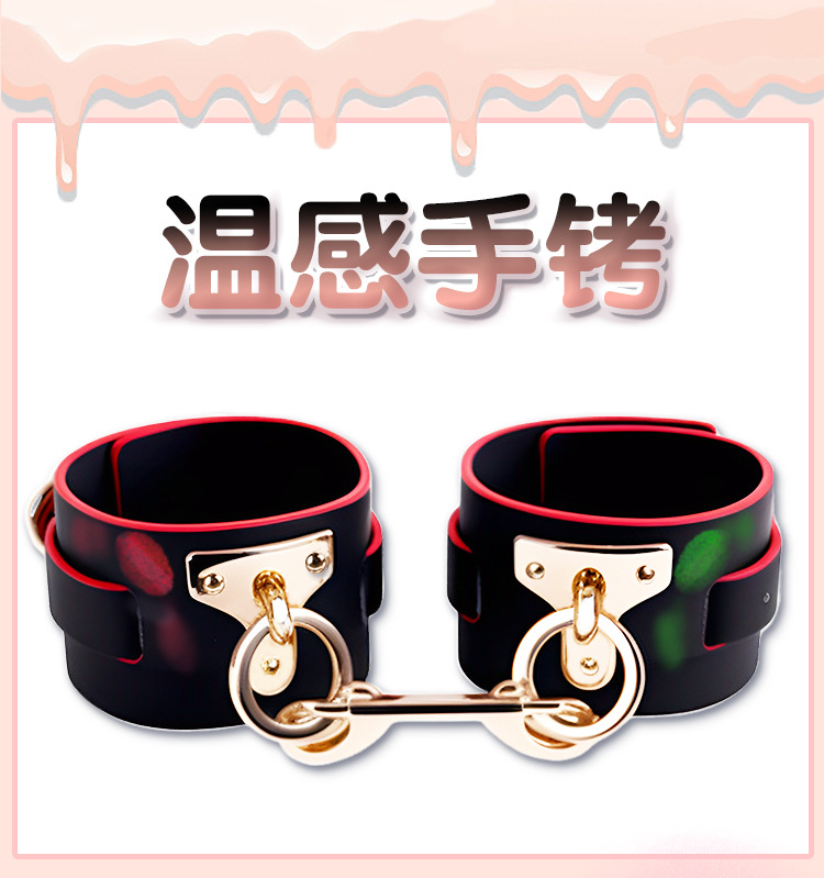 Temperature-Sensitive Color-Changing Collar with Zinc Alloy Hardware for Adult Couples — detail image 25