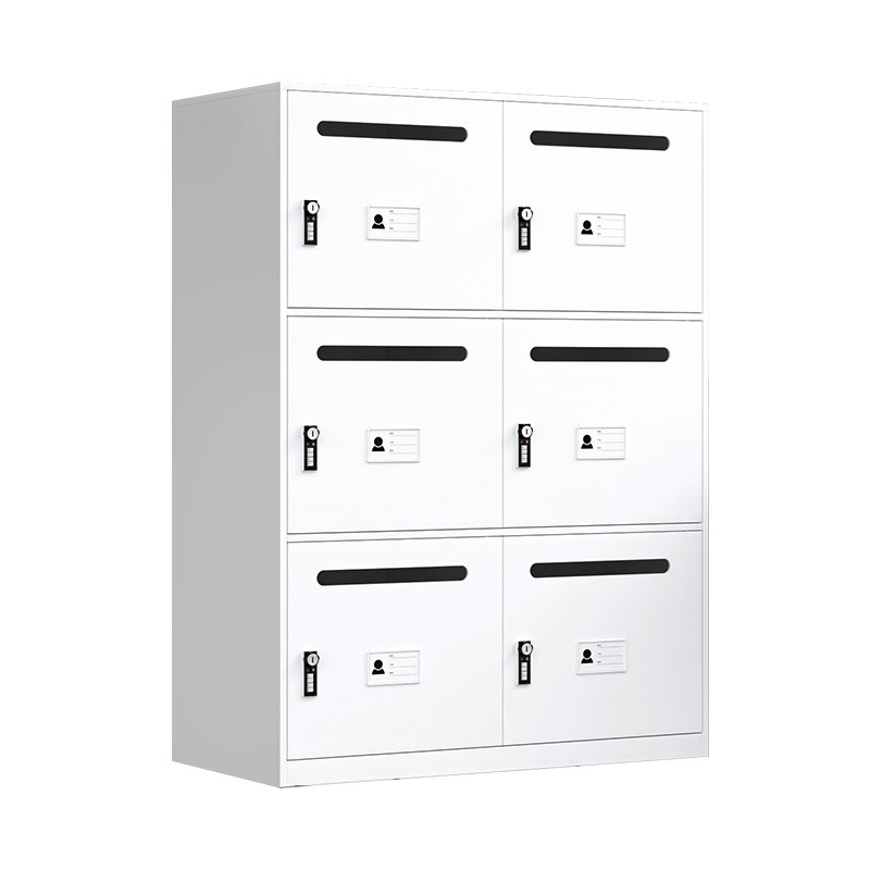 Caja de correo de acero, apartamento comunitario, escuela, pared de piso al aire libre, gabinete de entrega de almacenamiento de cartas exprés de varias puertas image 5