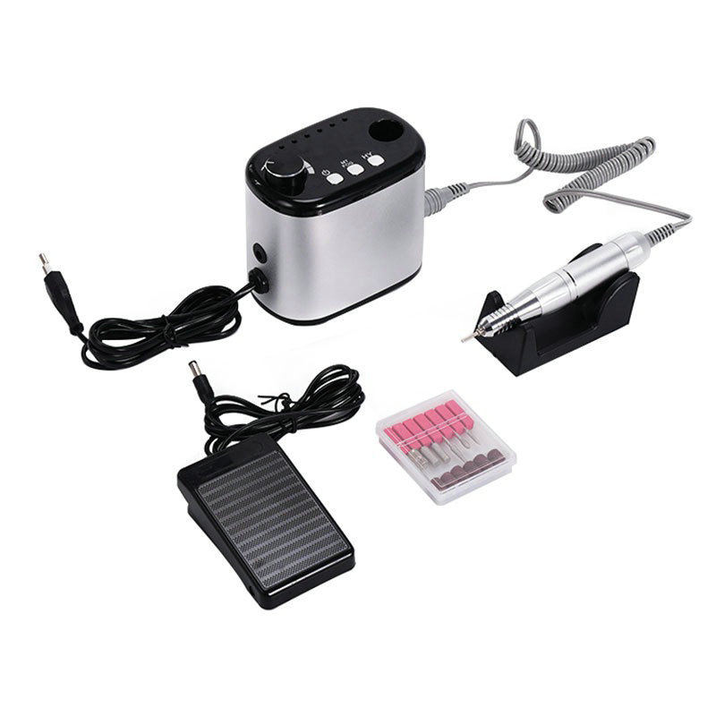 45000rpm velocidad ajustable de molienda de uñas, molienda de uñas, almacenamiento de energía, molienda de uñas de escritorio especial para manicuristas, transfronterizos