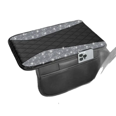 Armrest box — Shiny Diamond Car Armrest Box