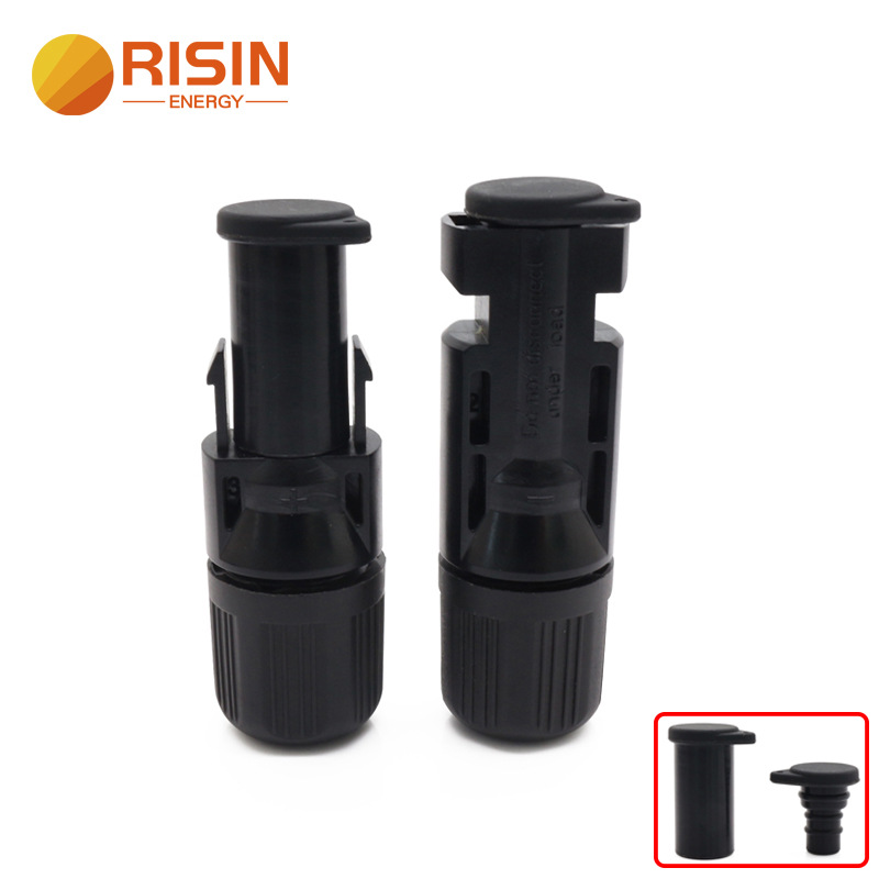 MC4 solar panel male and female connector dust cap