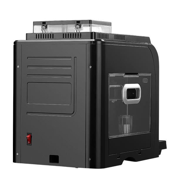 Máquina de café de autoservicio comercial recién molida de escritorio con una tecla recién molida con un sabor suave Máquina de café recién molida de escritorio