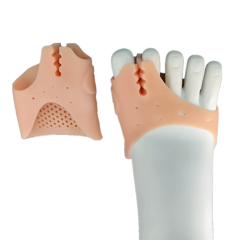 SEBS toe separator thickened honeycomb half size forefoot pad silicone toe separator forefoot pad toe separator half palm foot pad
