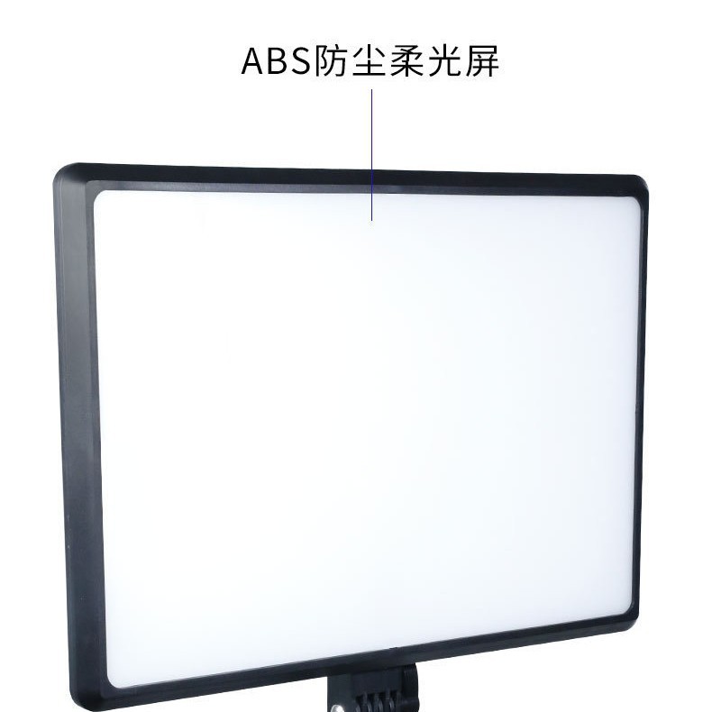 Luz de relleno de cámara plana LED A101 Fotografía fotográfica de alto brillo y alta potencia Luz de relleno Fotografía de video en vivo