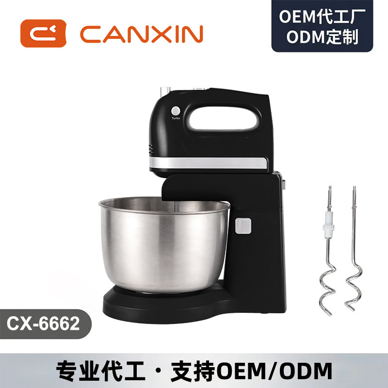 Can Xin CX-6662 Household Desktop Egg Beater Quiet and Fast Stir Cream Baking Egg Beater
