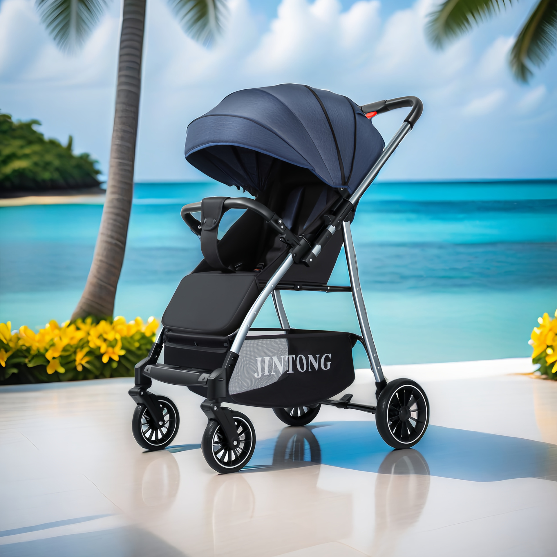 Upgraded-Denim Blue (enlarged wheels)