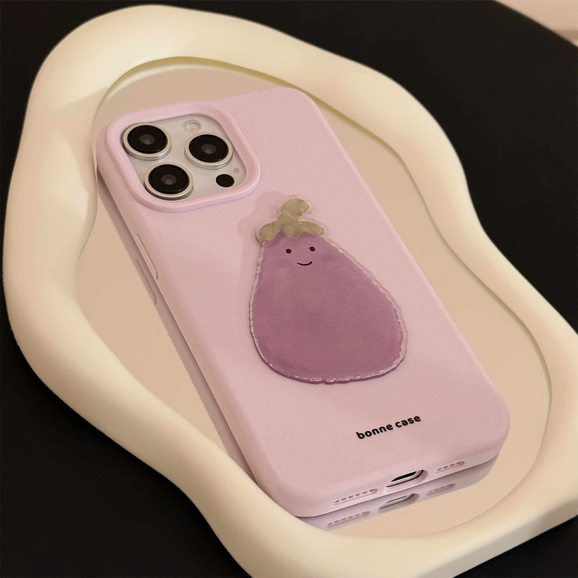 Tpu Eggplant Cute Phone Cases Phone Accessories display picture 12