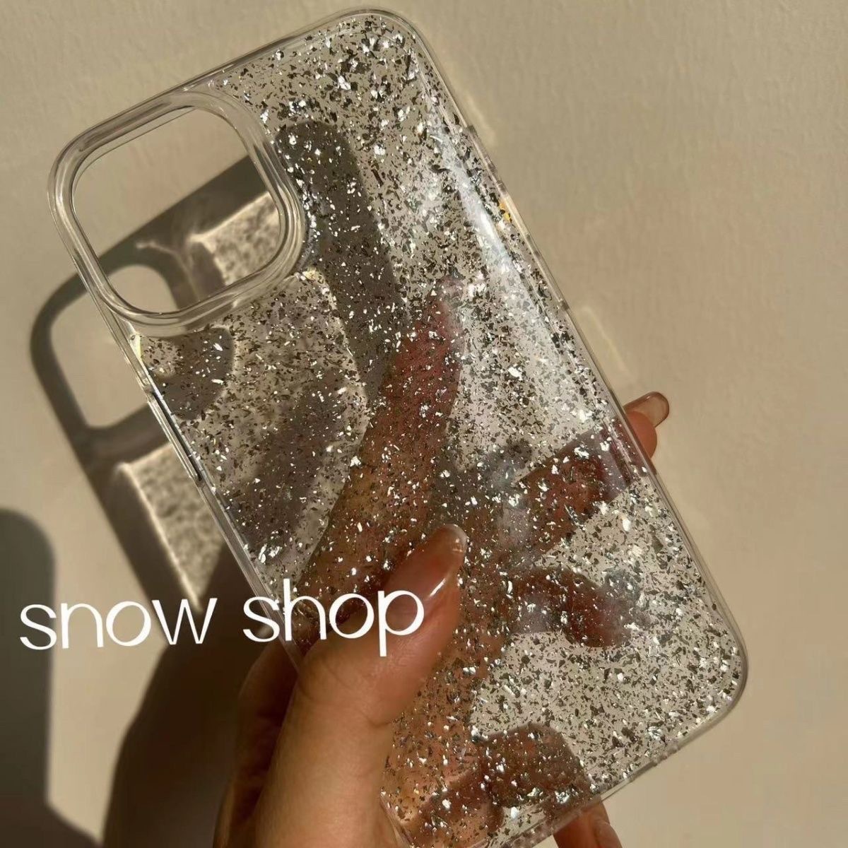 ins高级银箔适用红米k70/k60k50滴胶手机壳小米14/13软note8910女