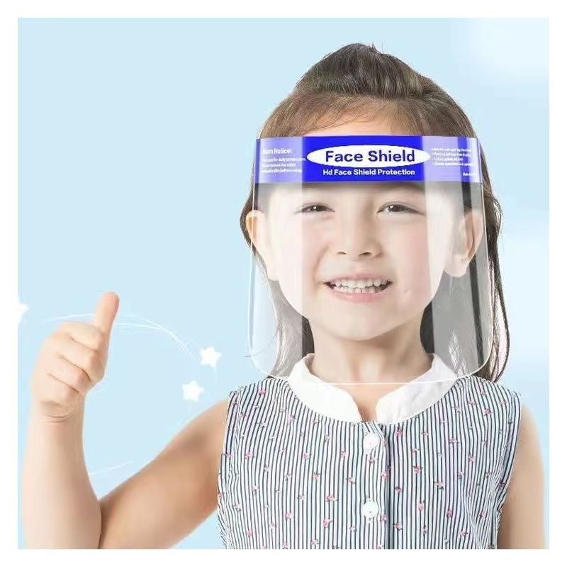 炒菜防油烟透明面罩防油溅防飞沫口水厨房做饭护脸电焊防护面罩