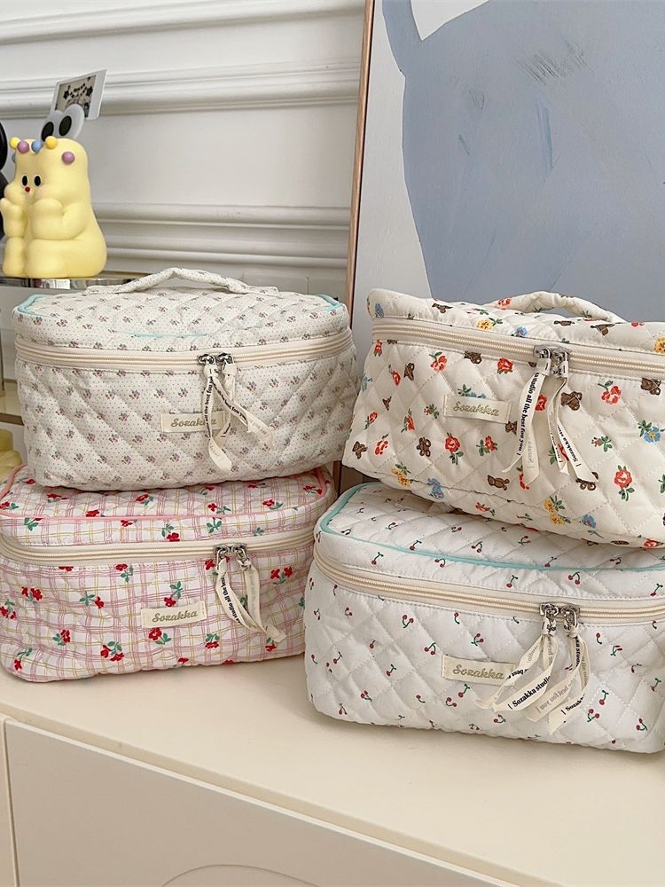 3992 bolsa de cosméticos Linda bolsa de almacenamiento de cosméticos de gran capacidad portátil de viaje bolsa de lavado Portátil Bolsa de cosméticos