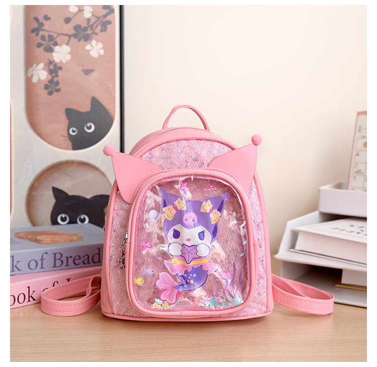 Bolsos de niños mochila de jardín de infantes mochila de dibujos animados mochila de dos piezas de impresión encantadora mochila infantil