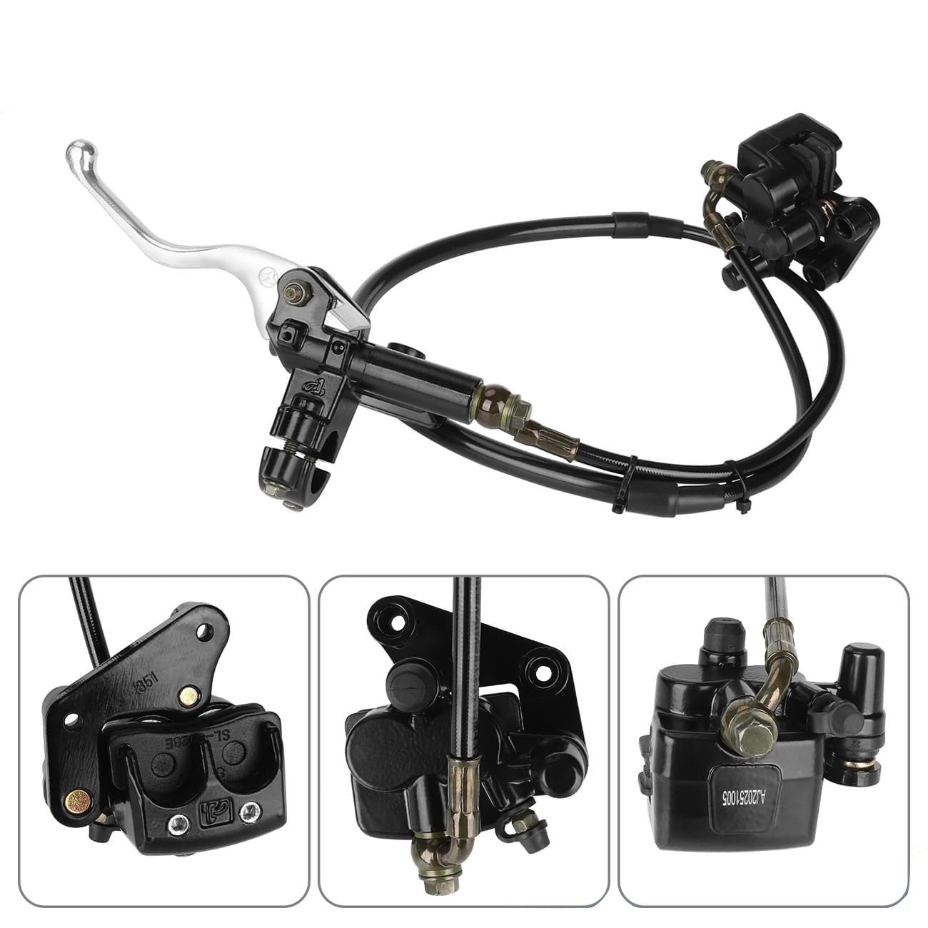 Suitable for Tuttio Soleil 01 KUGOO electric motorcycle front and rear brake assembly 190 brake disc