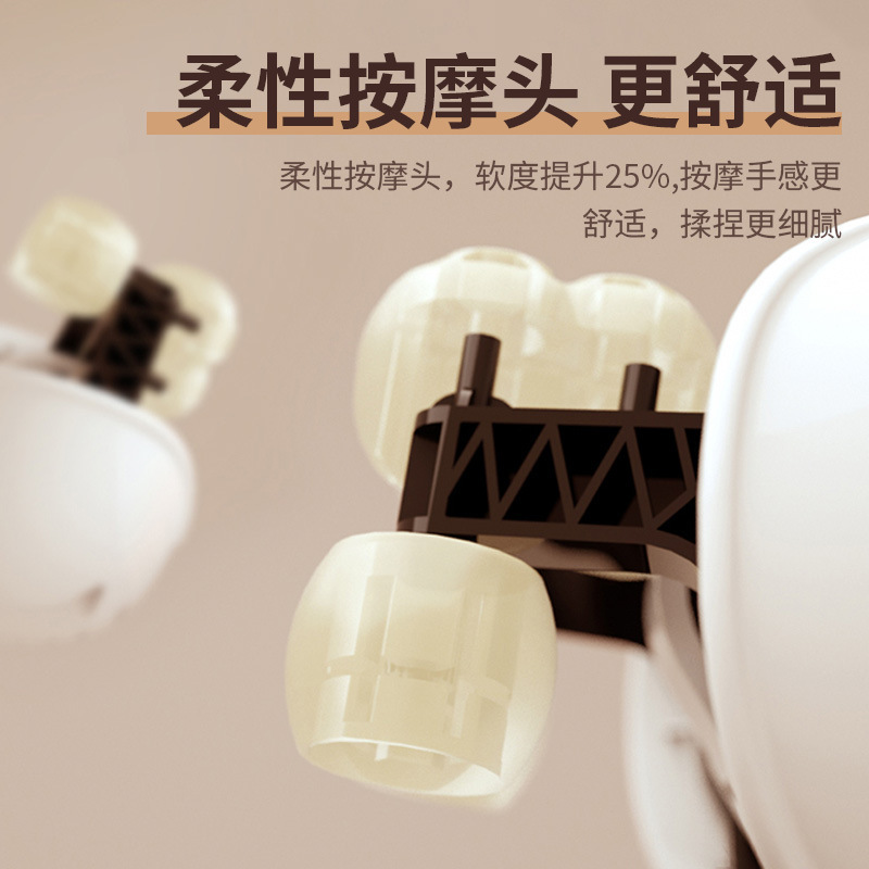 クロスボーダー斜めマッサージャー温湿布混練頚椎マッサージショール多機能肩と背中の電気マッサージャー|undefined