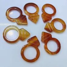 �t��� �s27X39MM�������ؐ�֮����ָ DIY�朵���Stone Beads