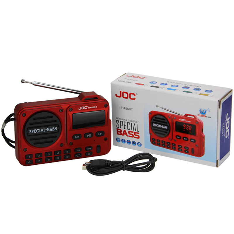 Solar Bluetooth sonido retro altavoz de radio Jeep tarjeta USB modelo de automóvil casero al aire libre