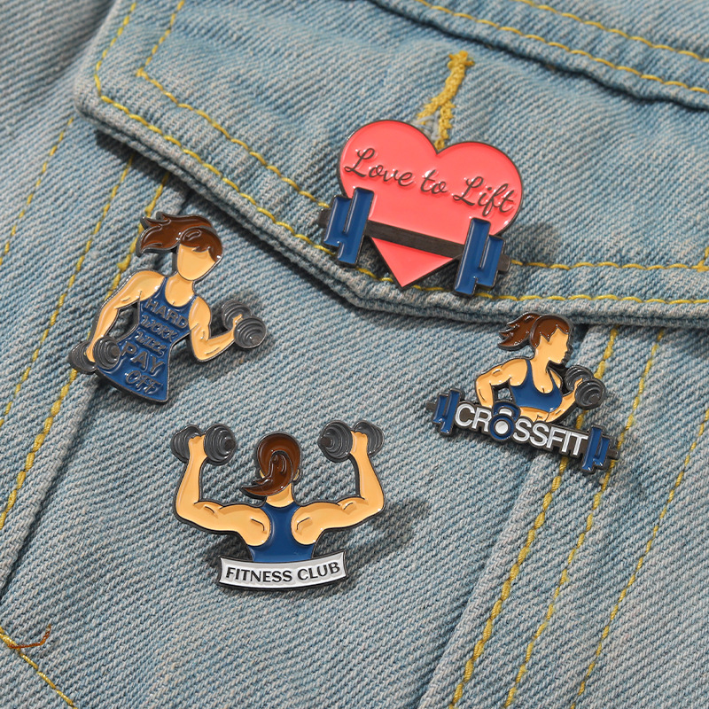 9g Weight Brooches Classification Daily Occasion Alloy Material Cartoon Character Pattern Unisex Gender Stoving Varnish Design Fashion Style Fashion Pin Cartoon Character Alloy Stoving Varnish Unisex Brooches 3