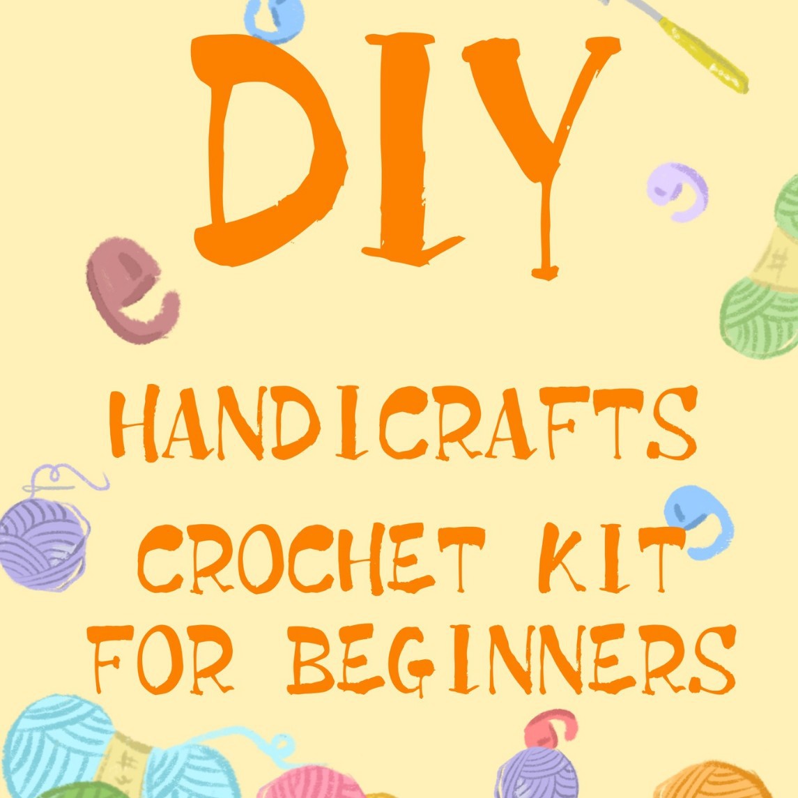 동물 코바늘 인형 만들기 DIY 뜨개질 재료 키트