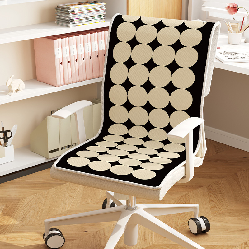 silla unida dormitorio antideslizante asiento cojín de asiento de oficina reclinable cojín de respaldo integral estudiantes lindos dibujos animados
