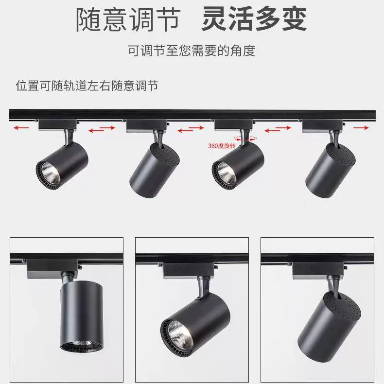 LED spot lighting, lights, slide, 85v, 265v, 110v