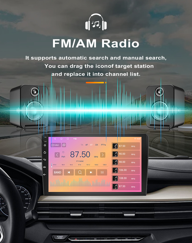 P13 7-Inch 9inch 10inch , Car Central Control Navigation Car Dvd Player Carplay Versatile Universal Device