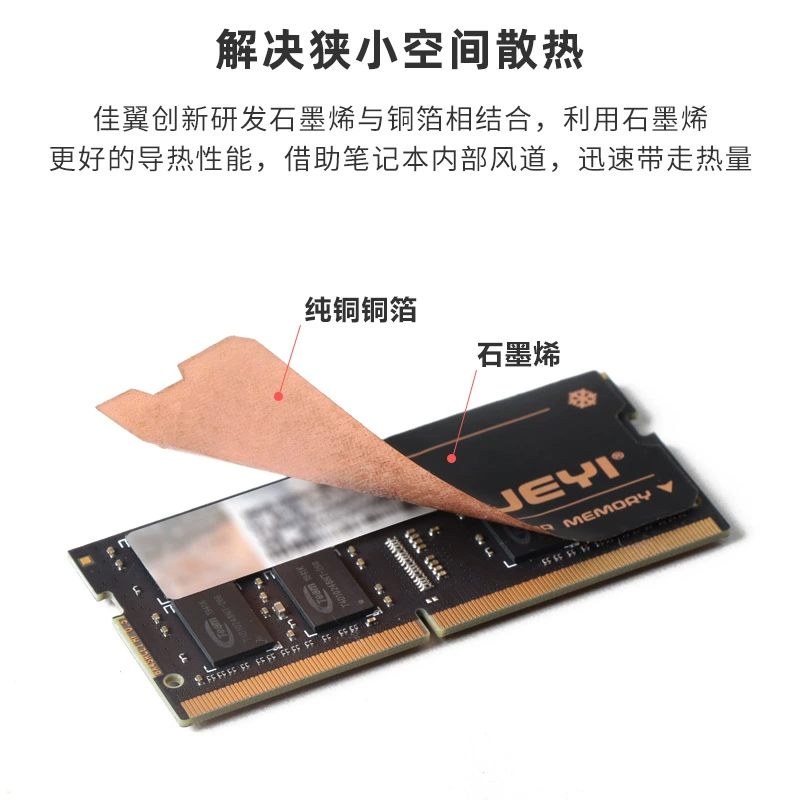 Laptop, RAM, copper cooling light and thin thermometer
