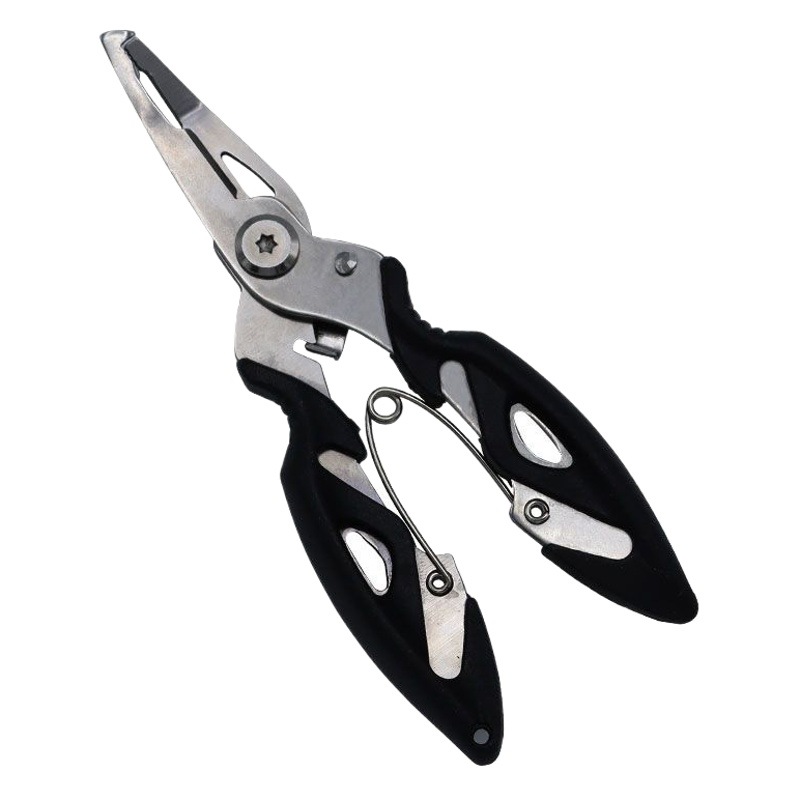 Luya forceps fish controller stainless steel curved mouth multifunctional Luya forceps fishing shears strong horse fishing line shears control large object