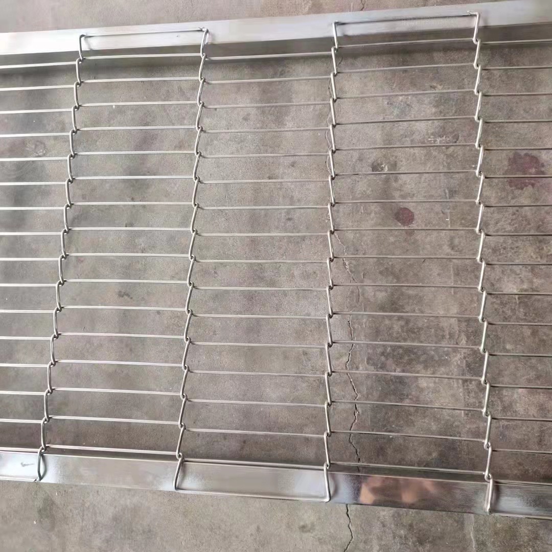 不锈钢材质的乙字型网带 不锈钢网带输送带厂家