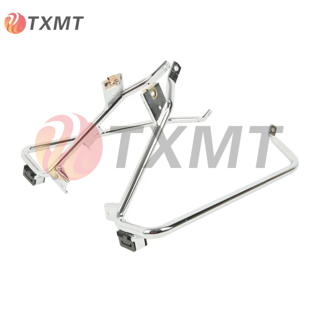 Suitable for Harley Road King Street Big Glide Modified Rear Box Rear Bumper Tail Box Guard Bracket 09-13 Years