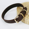 Leather choker handmade, scarf, cowhide, wholesale