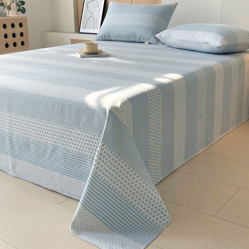 Nuevas sábanas de tela gruesa vieja de algodón de primavera y verano