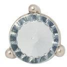 2023 nuevo centro comercial mismo estilo metal agujero zapatos hebilla zapato flor DIY rhinestone tridimensional zapato hebilla Accesorios al por mayor