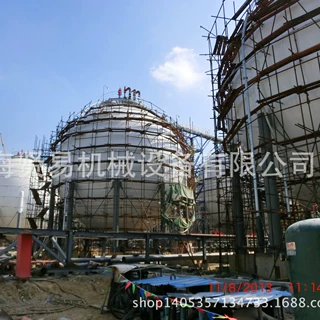 浙江乍浦球罐气密打压阿特拉斯空压机租赁GA喷砂管道吹扫提供气源