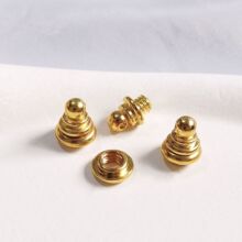 葫芦头合金螺帽diy饰品配件手捻小挂件葫芦盖组合件配饰工厂批发