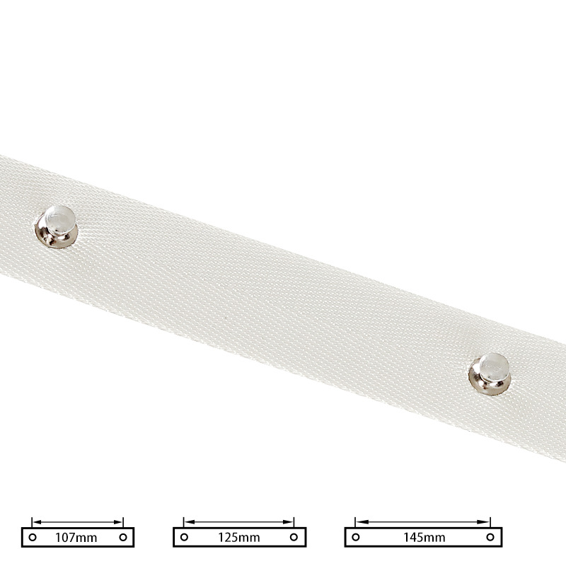 Accesorios de pista de serpiente al por mayor cinturón de tela moldeada gruesa de 3 cm cortina de ondas de agua cinturón de tela colgante de alta resistencia de poliéster image 6