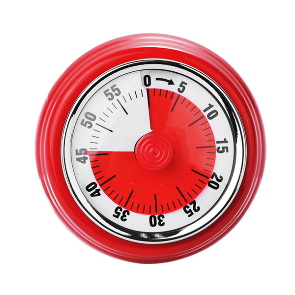 Cross -border metal round timer Time visual digital dial mechanical…