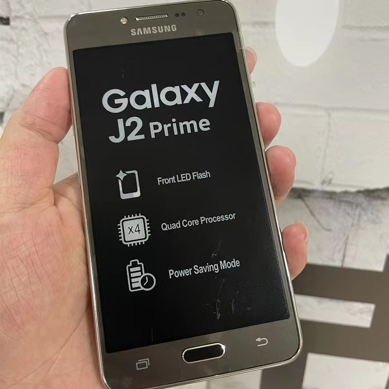 J2 prime联通4G TEL 5寸手机 1G+8G大屏安卓双卡触屏智能手机