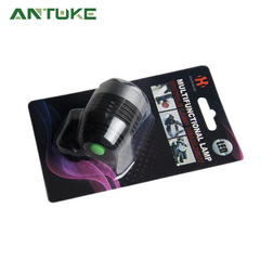 Bicycle light, front light, 3-level brightness long-range mountain bike night riding light flashlight bike accessories riding 62g