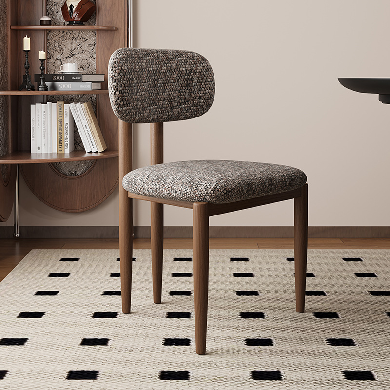 Walnut + Grey Black Bean Algodón