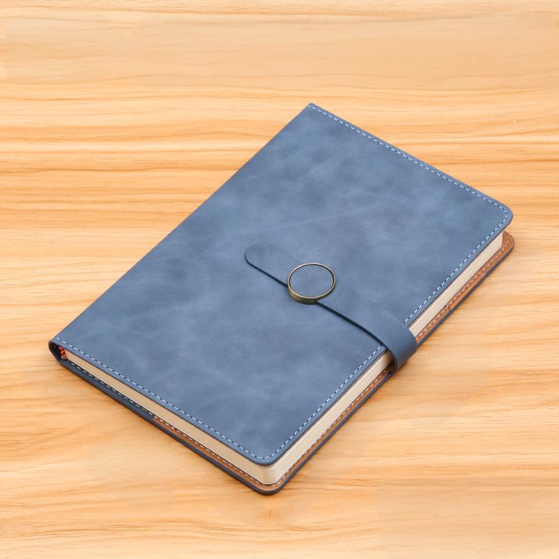 Cuaderno de negocios personalizado imprimible cuero cuaderno de escritorio cuaderno de cuero cuaderno A5 cuaderno creativo al por mayor