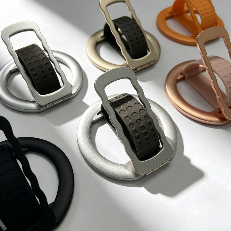 Metal Alloy Magnetic Rotating Silicone Ring Holder Cross-Device Popular Phone Stand Phone Back Sticker Wholesale Factory Metal Alloy Magnetic Rotating Silicone Ring Holder Cross-Device Popular Phone Stand Phone Back Sticker Wholesale Factory