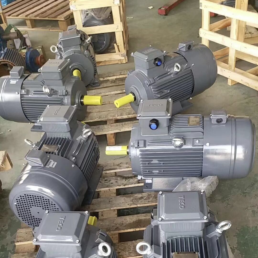 东元变频电机 加编码器TEV2 132M-4 7.5KW